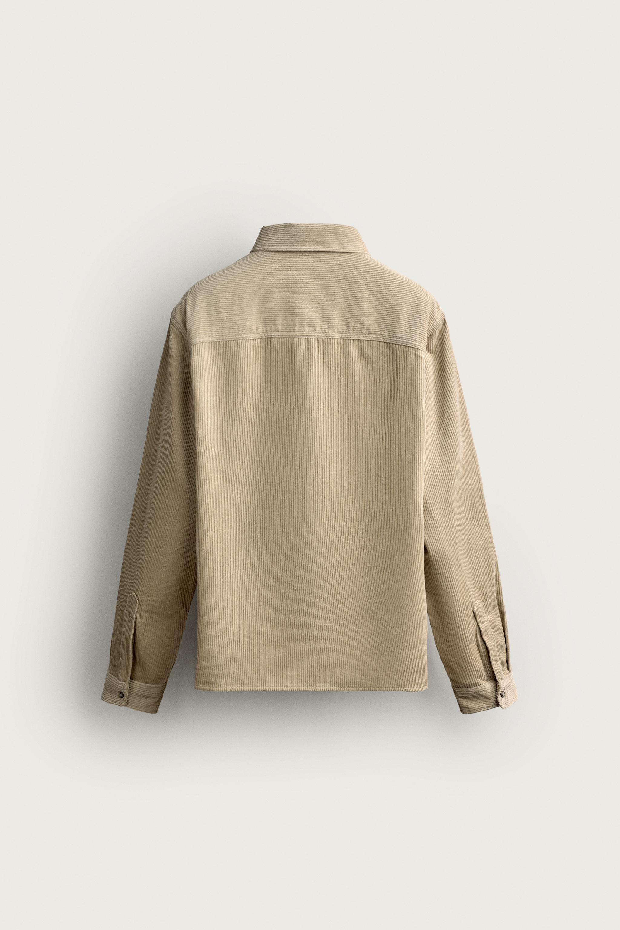 RELAXED FIT CORDUROY OVERSHIRT