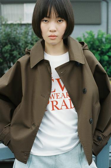 TRENCH WATER REPELLENT ZW COLLECTIONライトカーキZaraのTRENCH WATER REPELLENT ZW COLLECTION - ライトカーキ 