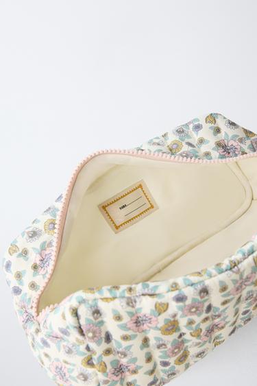 FLORAL TOILETRY BAG - Pink by Zara - Image 3