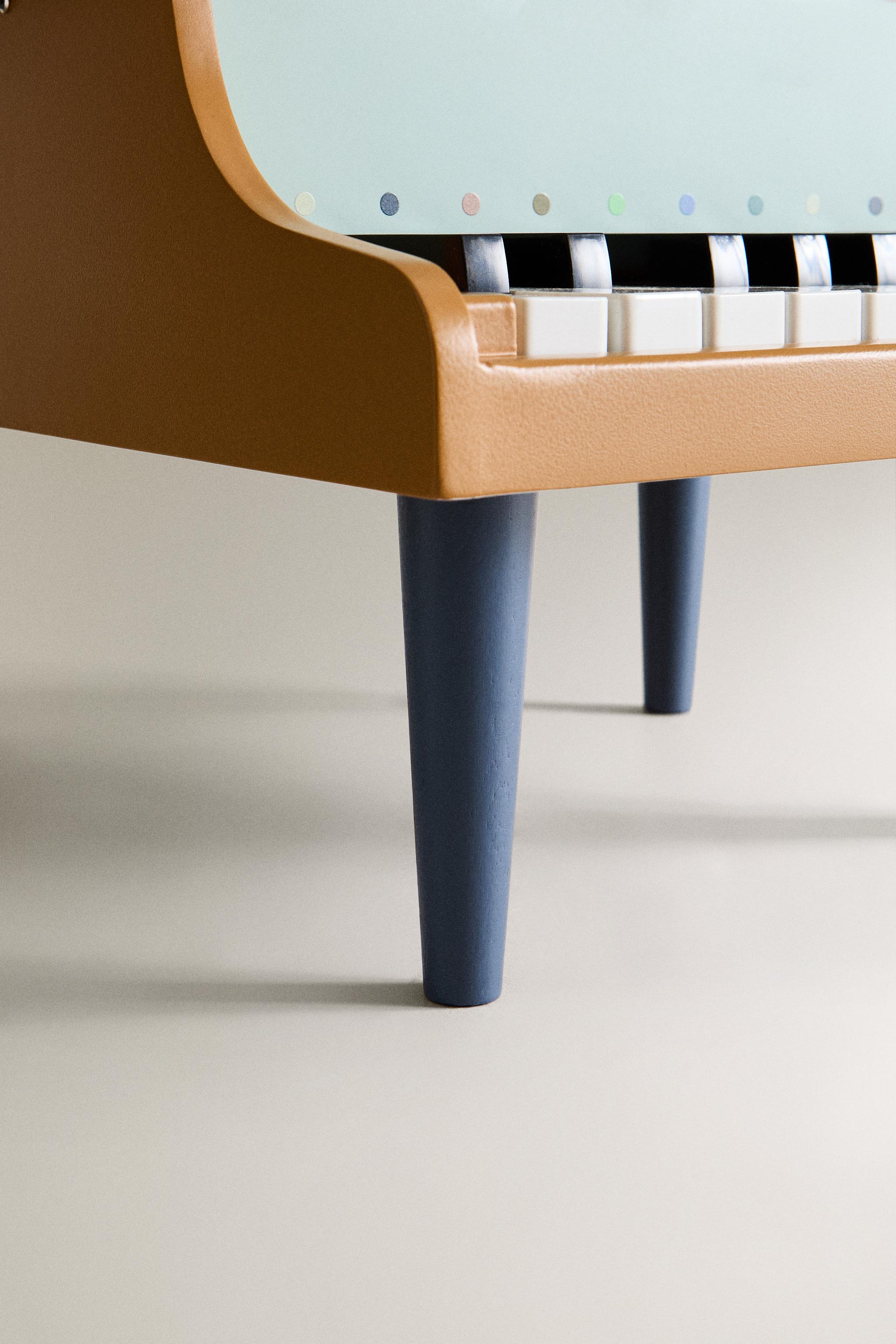 Zara KIDS' WOODEN TOY PIANO INSTRUMENT — фото 4