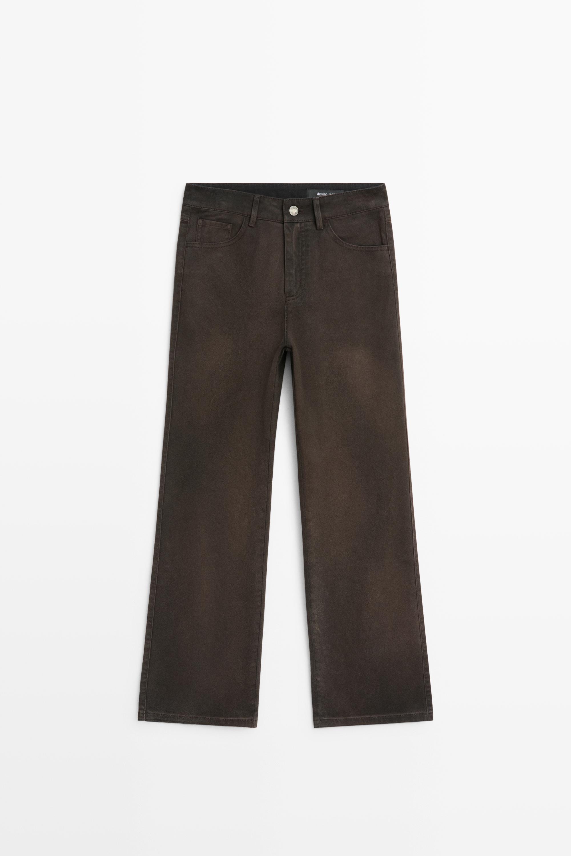 Kick flare fit pants