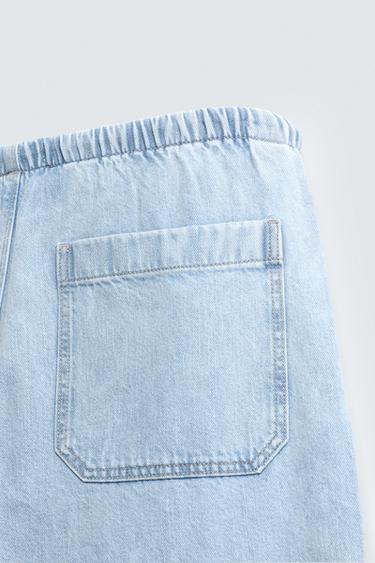 LIGHTWEIGHT JOGGER FIT JEANS - Mid-blue by Zara - Image 9