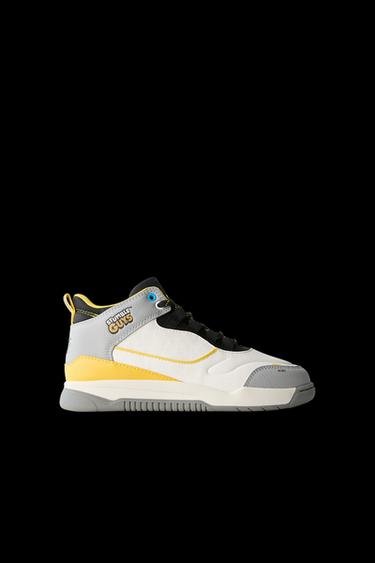 STUMBLE GUYS ™ © SCOPELY HIGH-TOP SNEAKERS - White by Zara