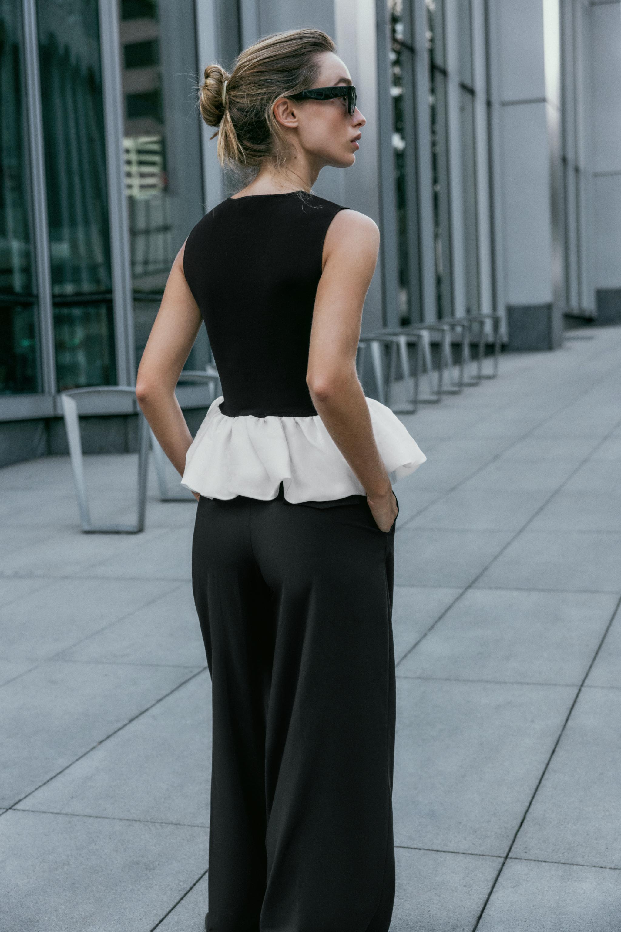 【ZARA 】黒い円形皿5枚セット 42448218712-a1.jpg?ts=