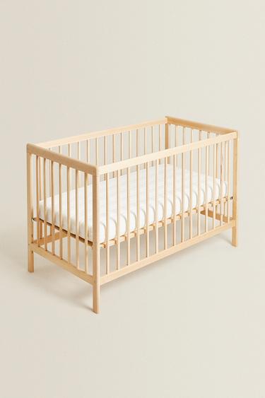 CLASSIC WOODEN COT - Light beige by Zara - Image 5