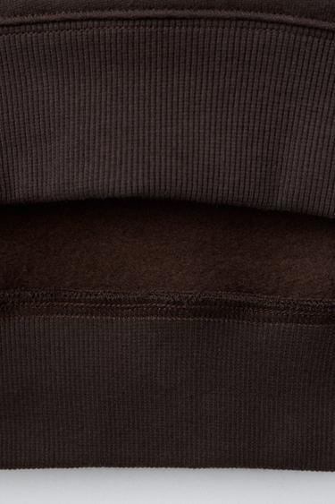 EMBROIDERED PUPPY SLOGAN SWEATSHIRT - Brown by Zara - Image 3