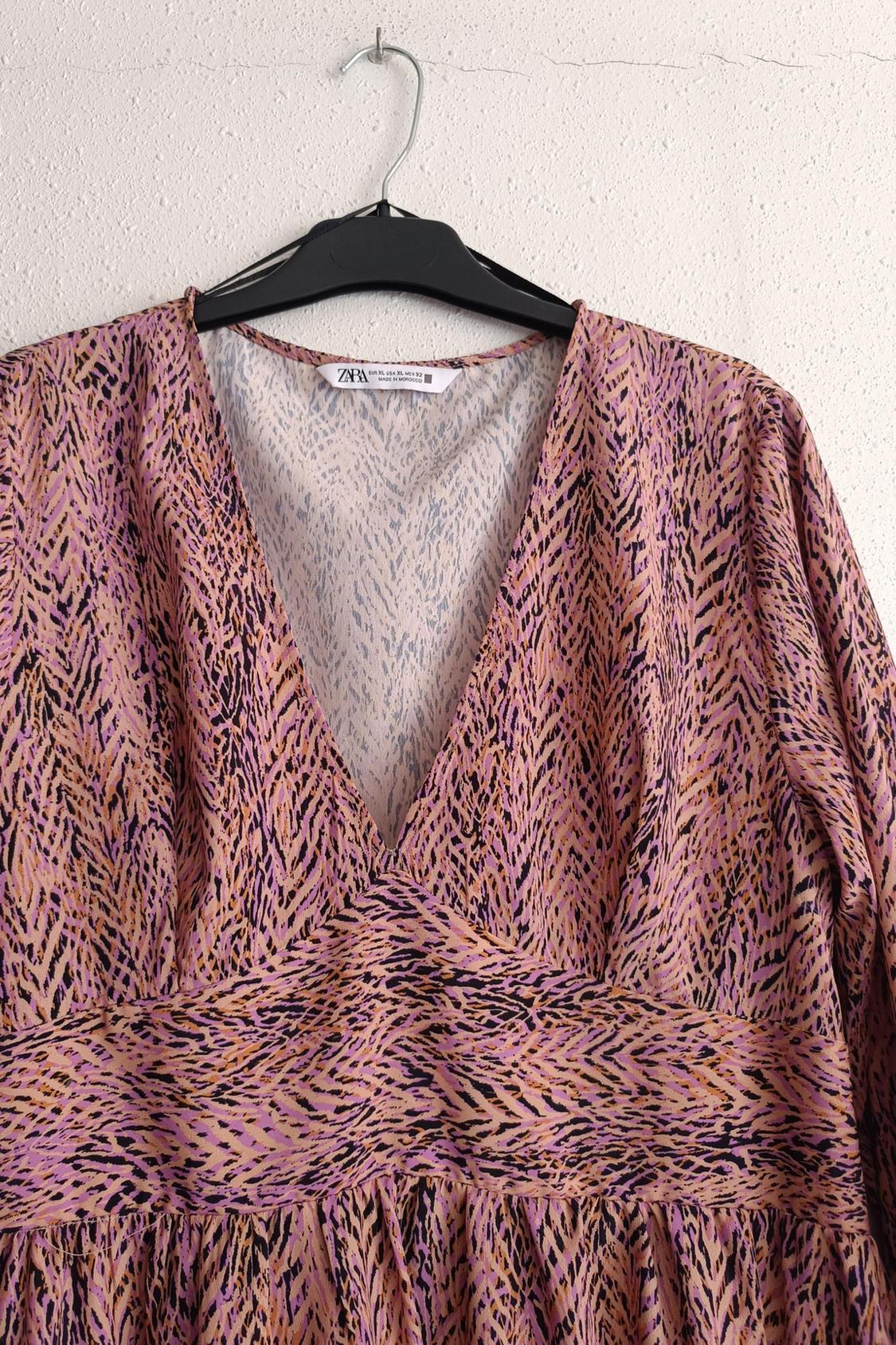 PRINTED MINI DRESS - Image 3
