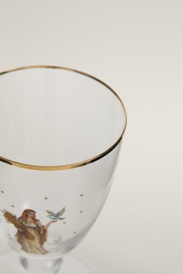 VIRGO ZODIAC GLASS | MARISA BERENSON - Transparent by Zara - Image 1