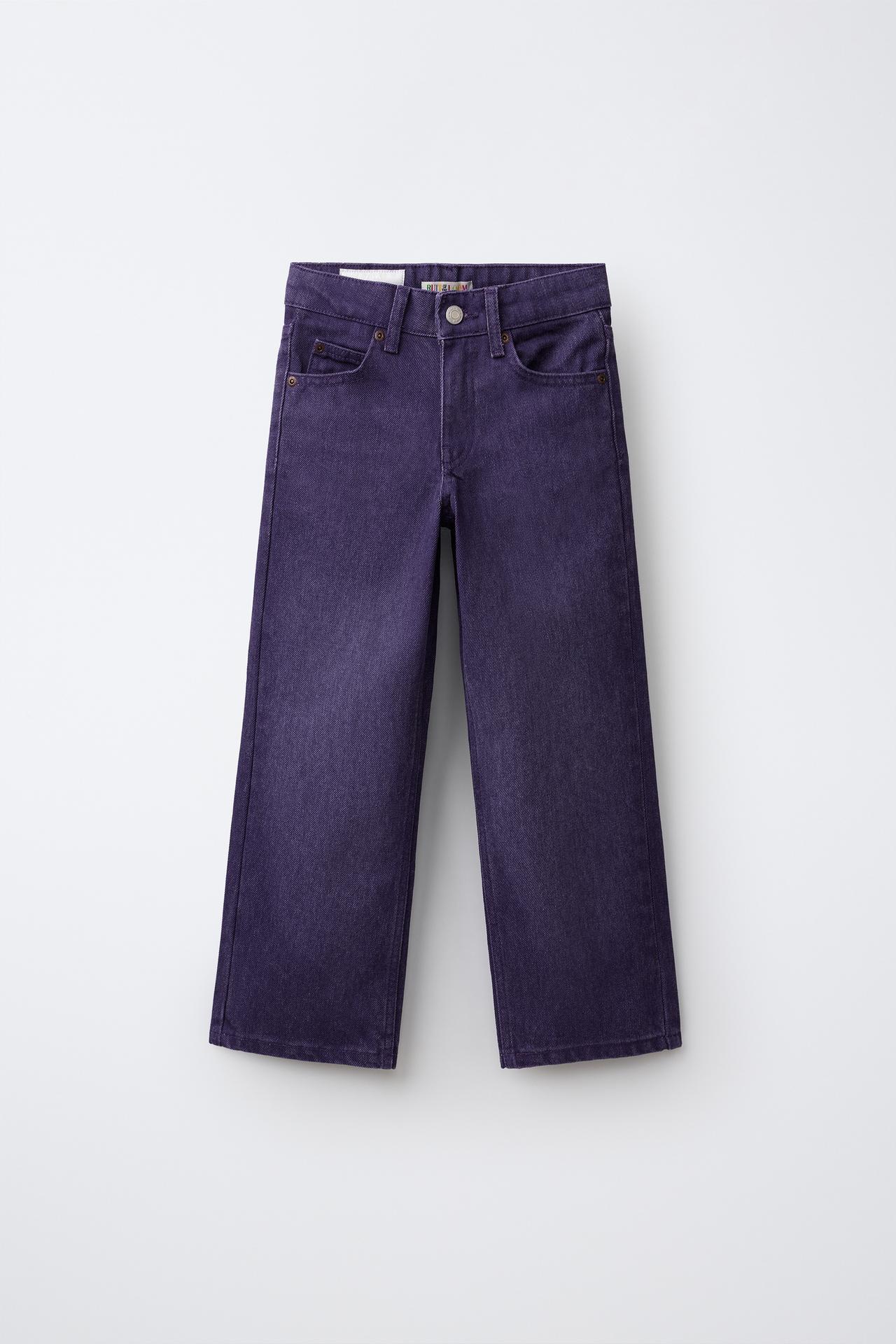 FRUIT OF THE LOOM STRAIGHT JEANS — Lilac