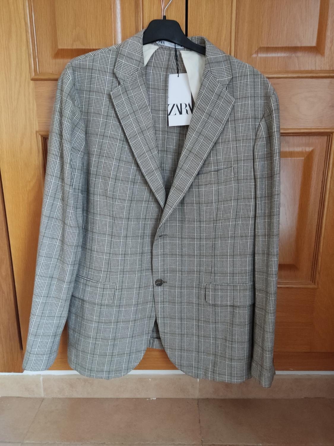 CHECK SUIT BLAZER