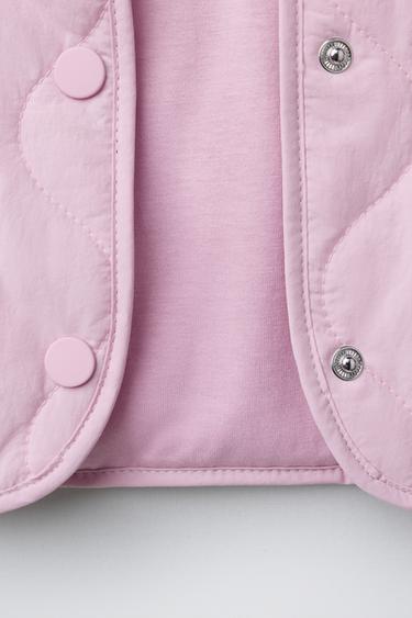VESTE MATELASSÉE CŒURS - Rose de Zara - Image 8