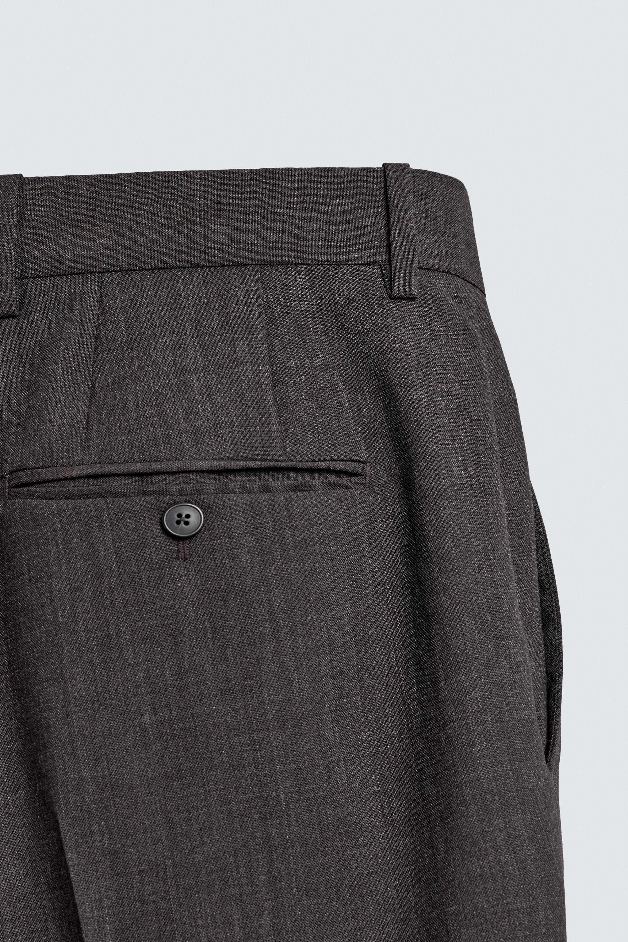 LIMITED EDITION 100% WOOL SUIT PANTS
