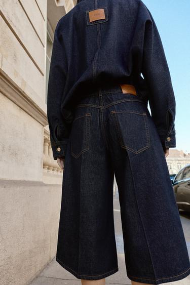 BERMUDA Z1975 LONGUE EN DENIM - Bleu de Zara - Image 5