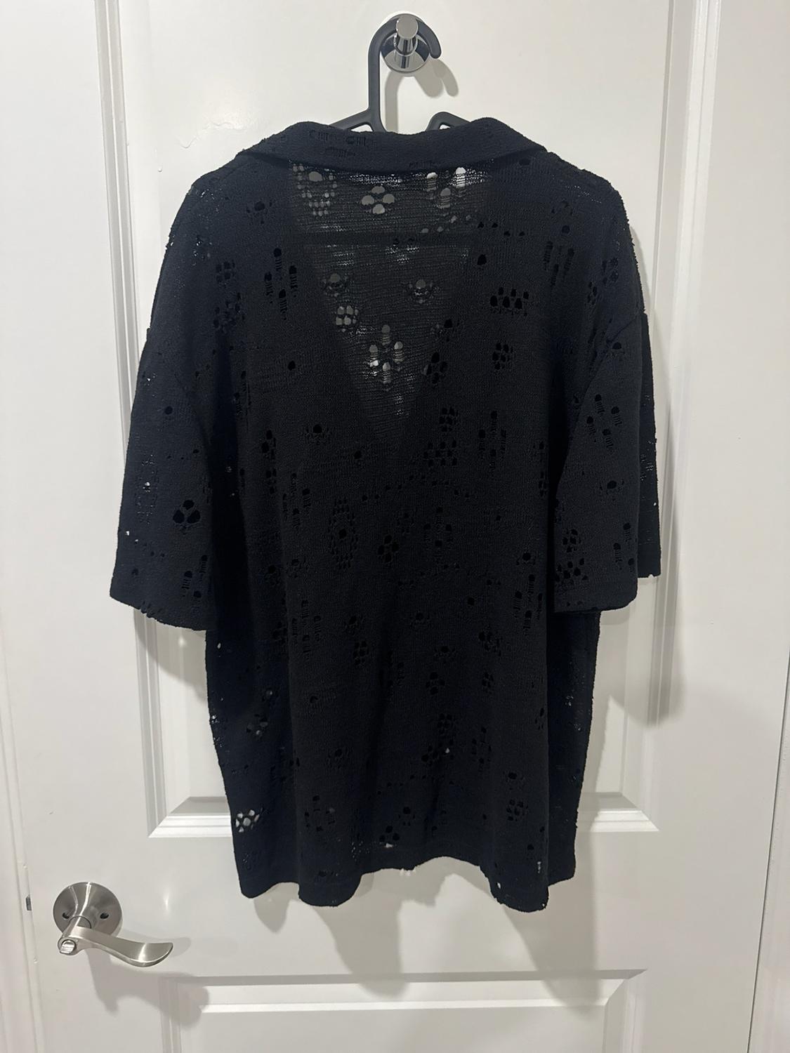 RIPPED CROCHET SHIRT - Image 2