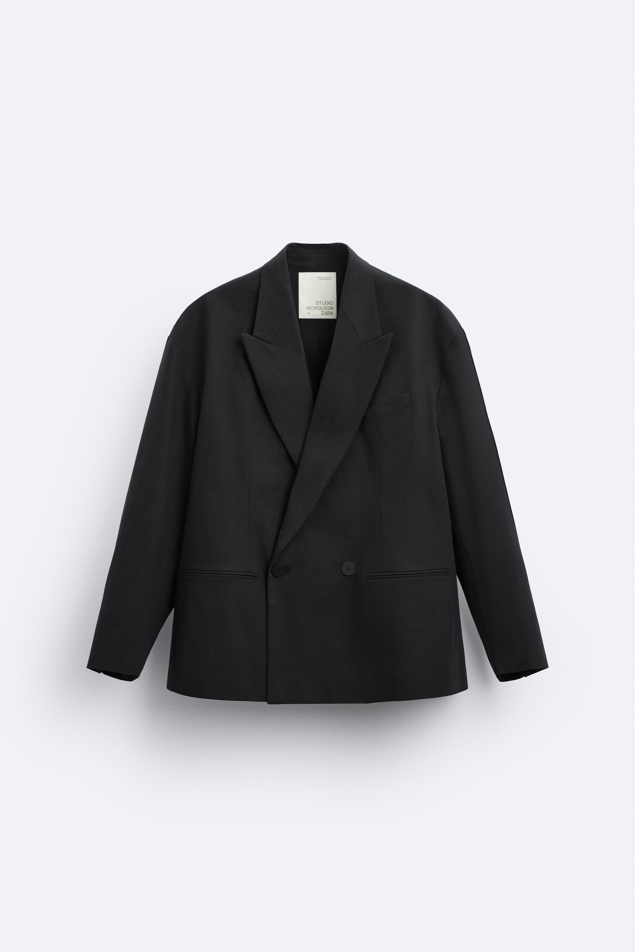 Black 2024 blazer zara