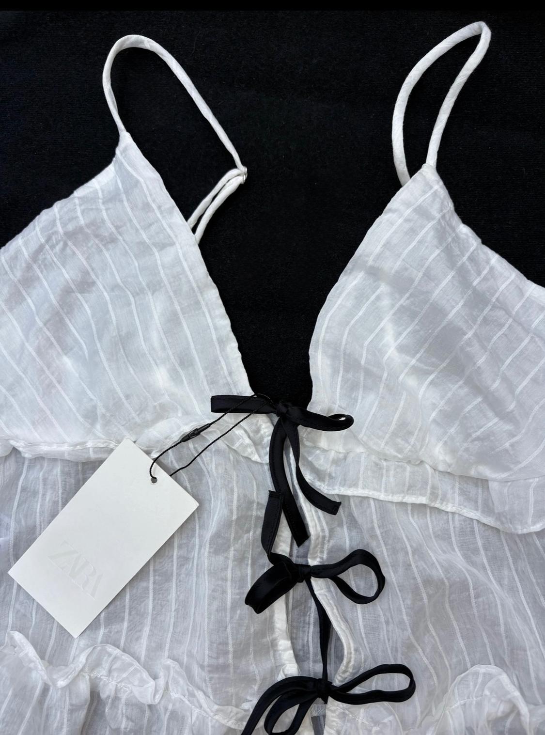 CONTRAST TIE TOP - Image 2