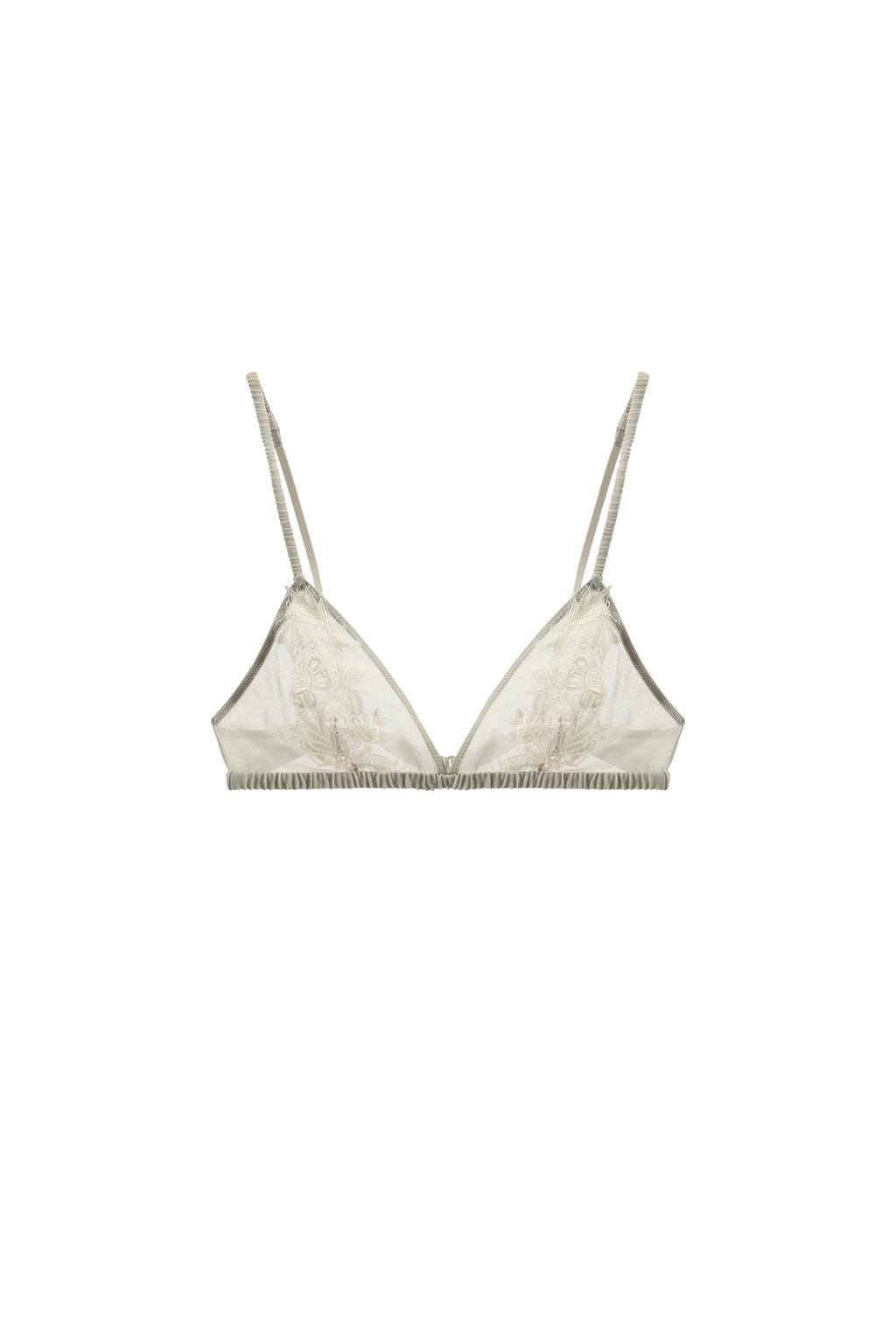 LACE TRIANGLE BRA - image 3