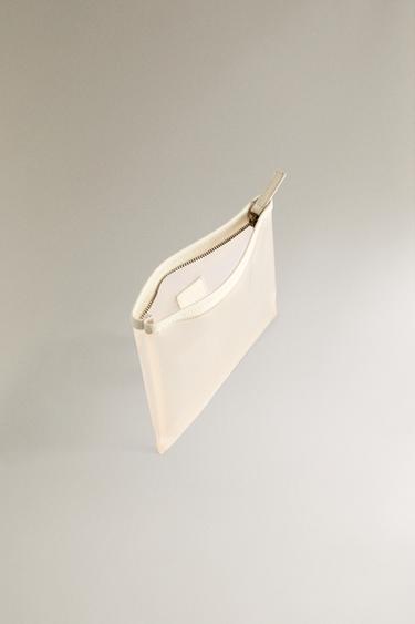 SMALL MESH WASH BAG - Ecru White by Zara - Image 3