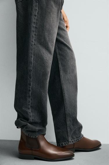 POINTED CHELSEA BOOTS - Brown by Zara - Image 3