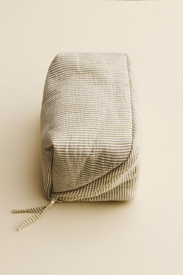TROUSSE DE TOILETTE ENFANT GAZE RAYURES - Vert de Zara - Image 5