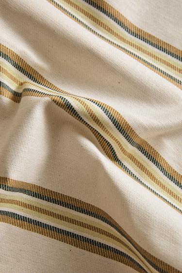 NAPPE RÉSINE RAYURES IRRÉGULIÈRES - Écru de Zara - Image 3