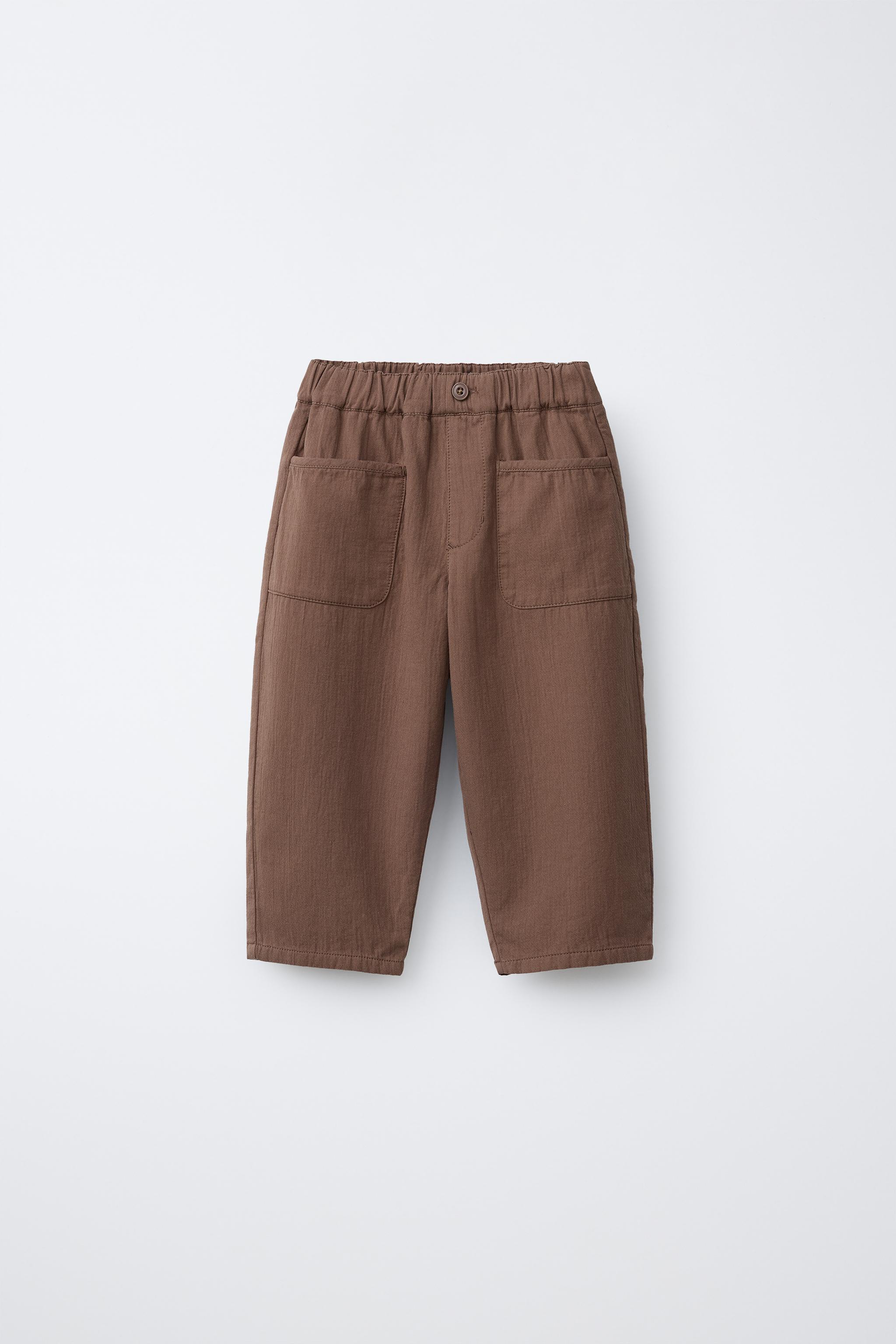 STRAIGHT LEG PANTS WITH POCKETS