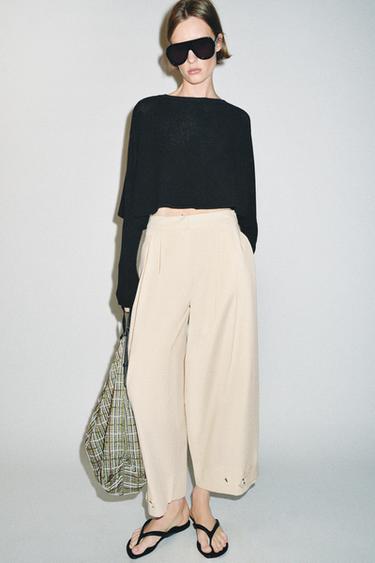 СУМКА-ШОПЕР С БЛЕСТЯЩИМИ АППЛИКАЦИЯМИ — Зеленый от Zara