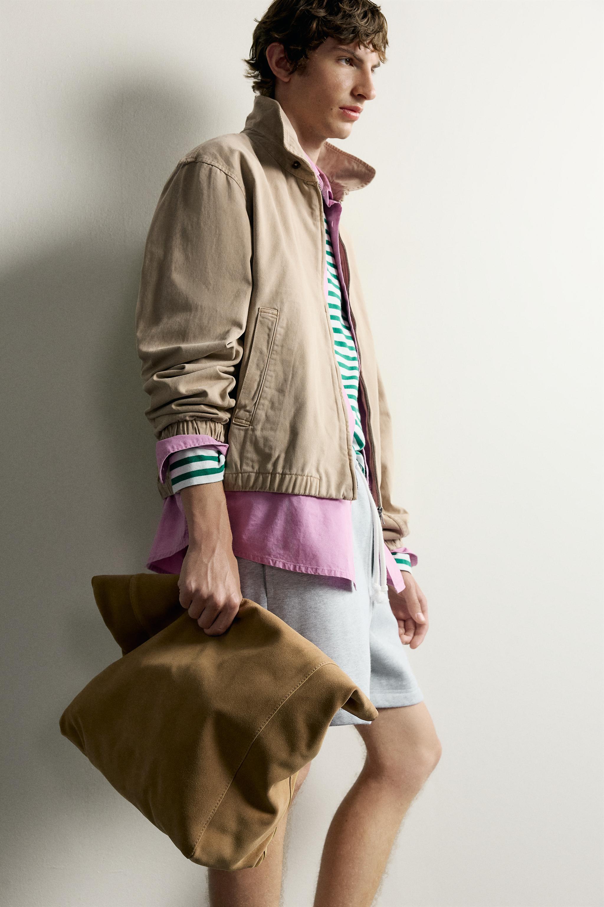 SAC SHOPPER EN CUIR 0FR. PARIS X ZARA