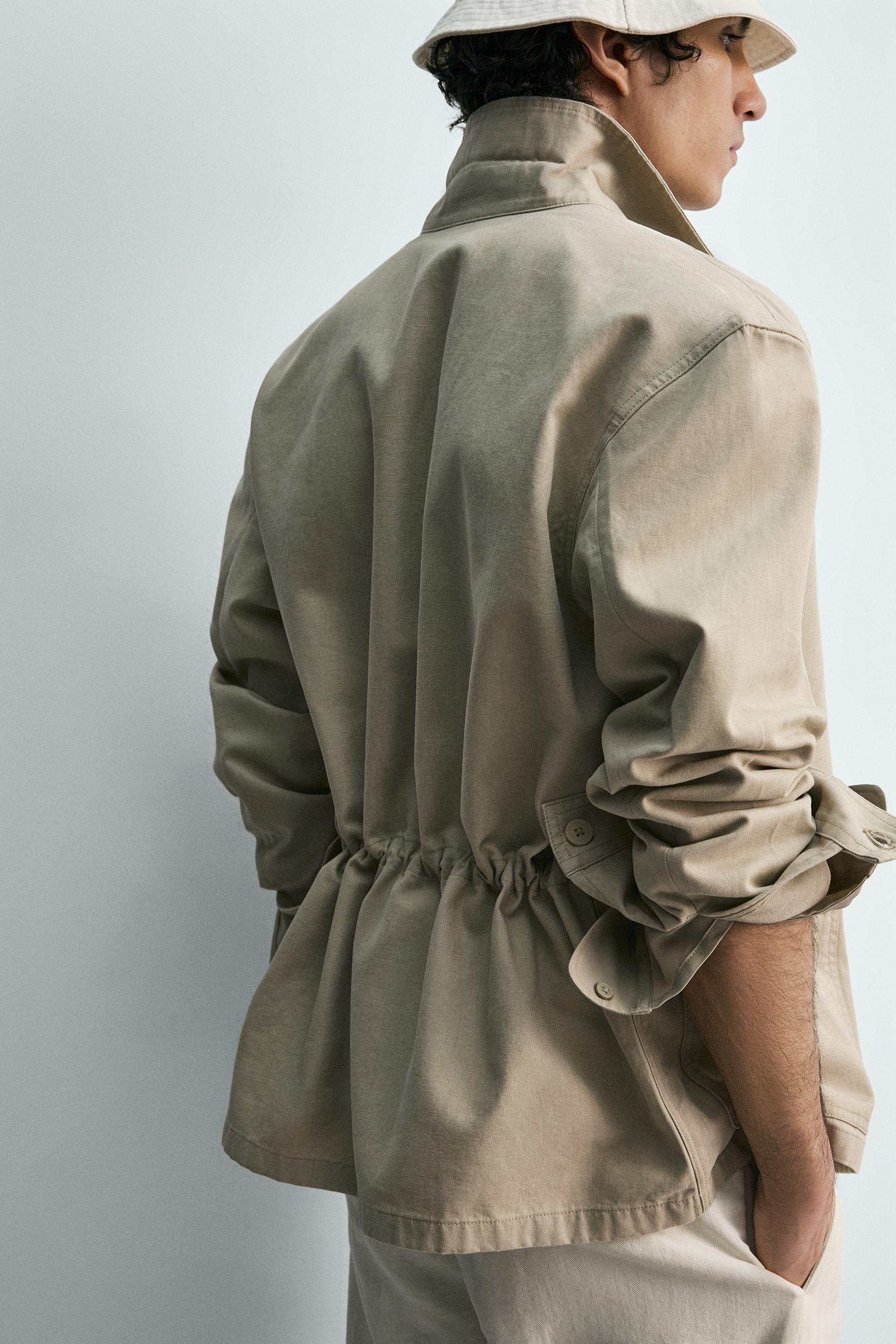 REGULAR FIT OVERSHIRT WITH POCKETS