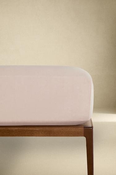 SÁBANA BAJERA LINO LAVADO | 30 CM ALTO (140 GXM²) - Rosa de Zara