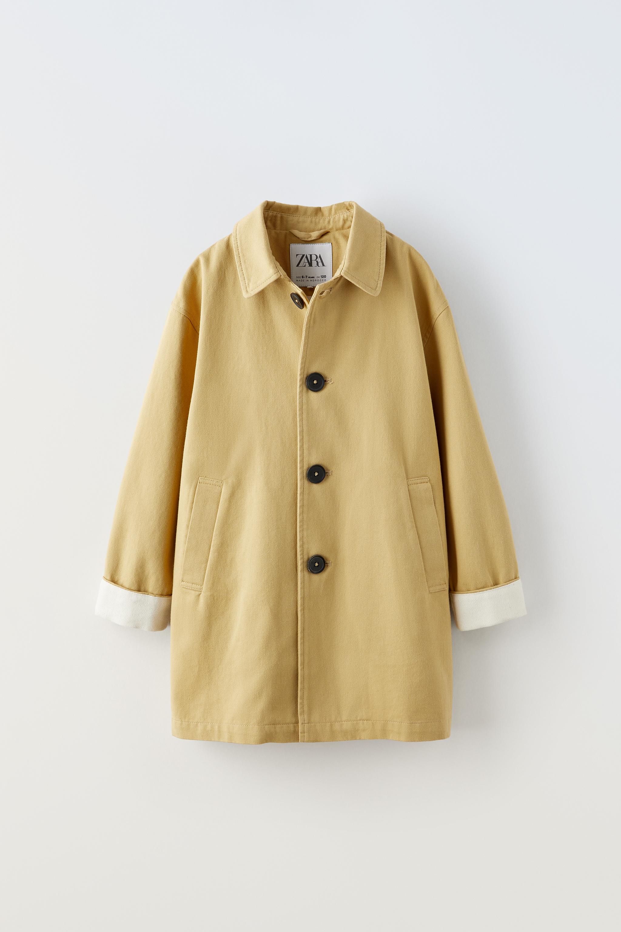 Zara hot sale hooded trench