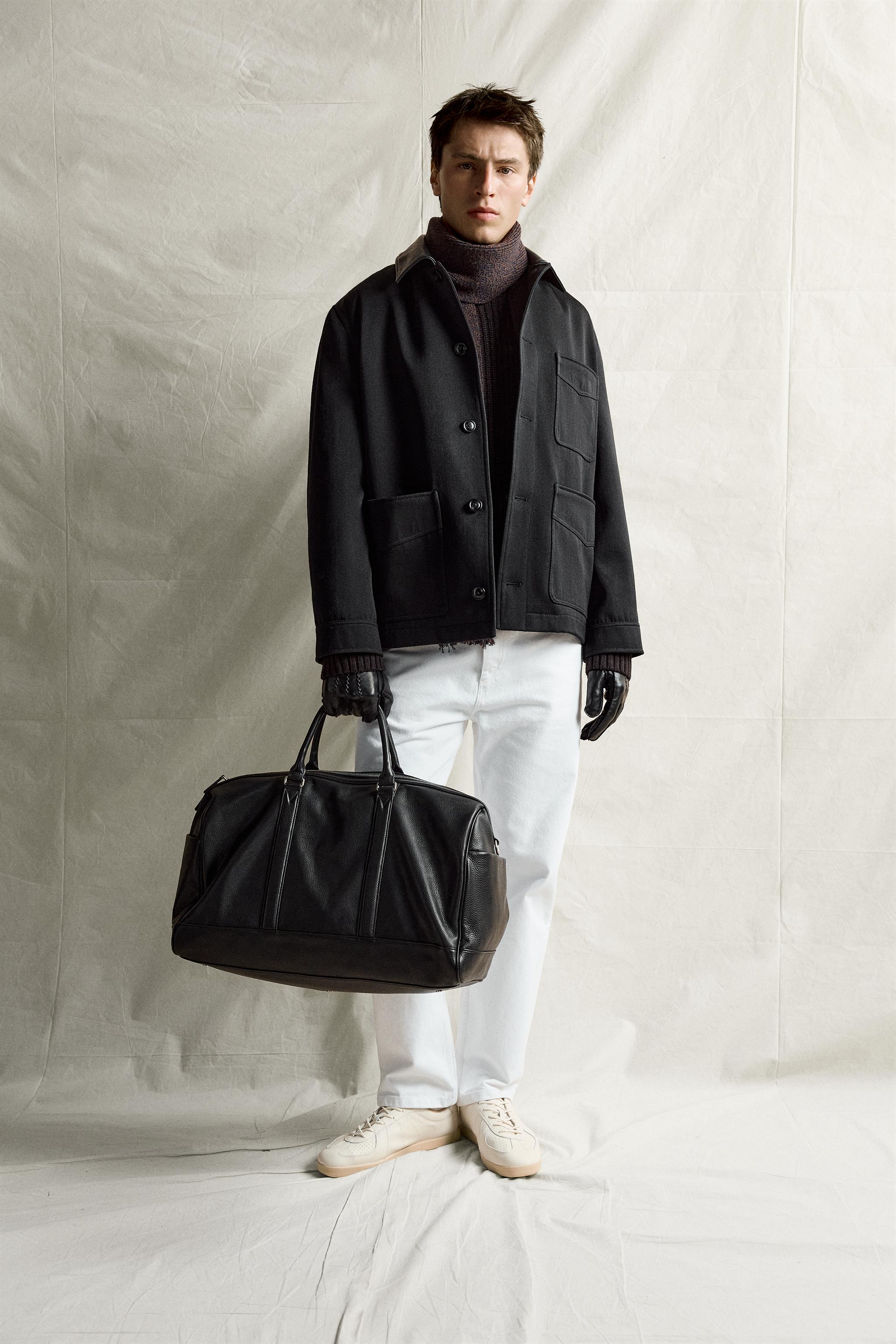 LEATHER TRAVEL BAG