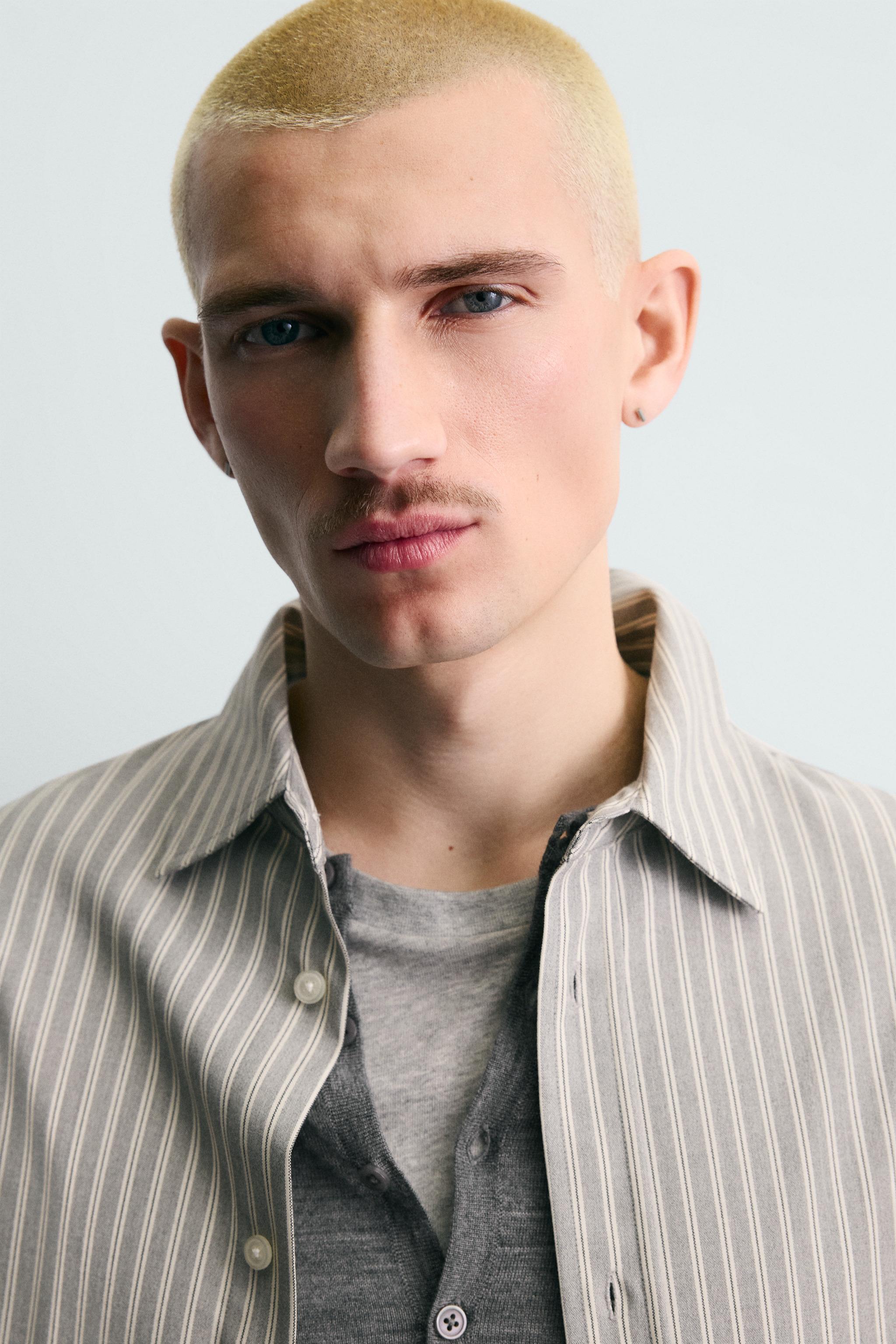 RELAXED FIT STRIPED SHIRT