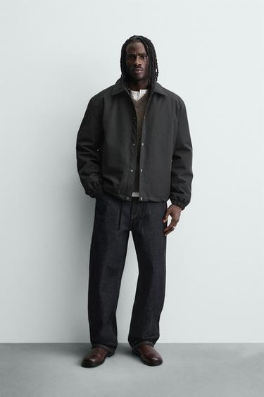 BLOUSON TECHNIQUE MATELASSÉ - Noir de Zara