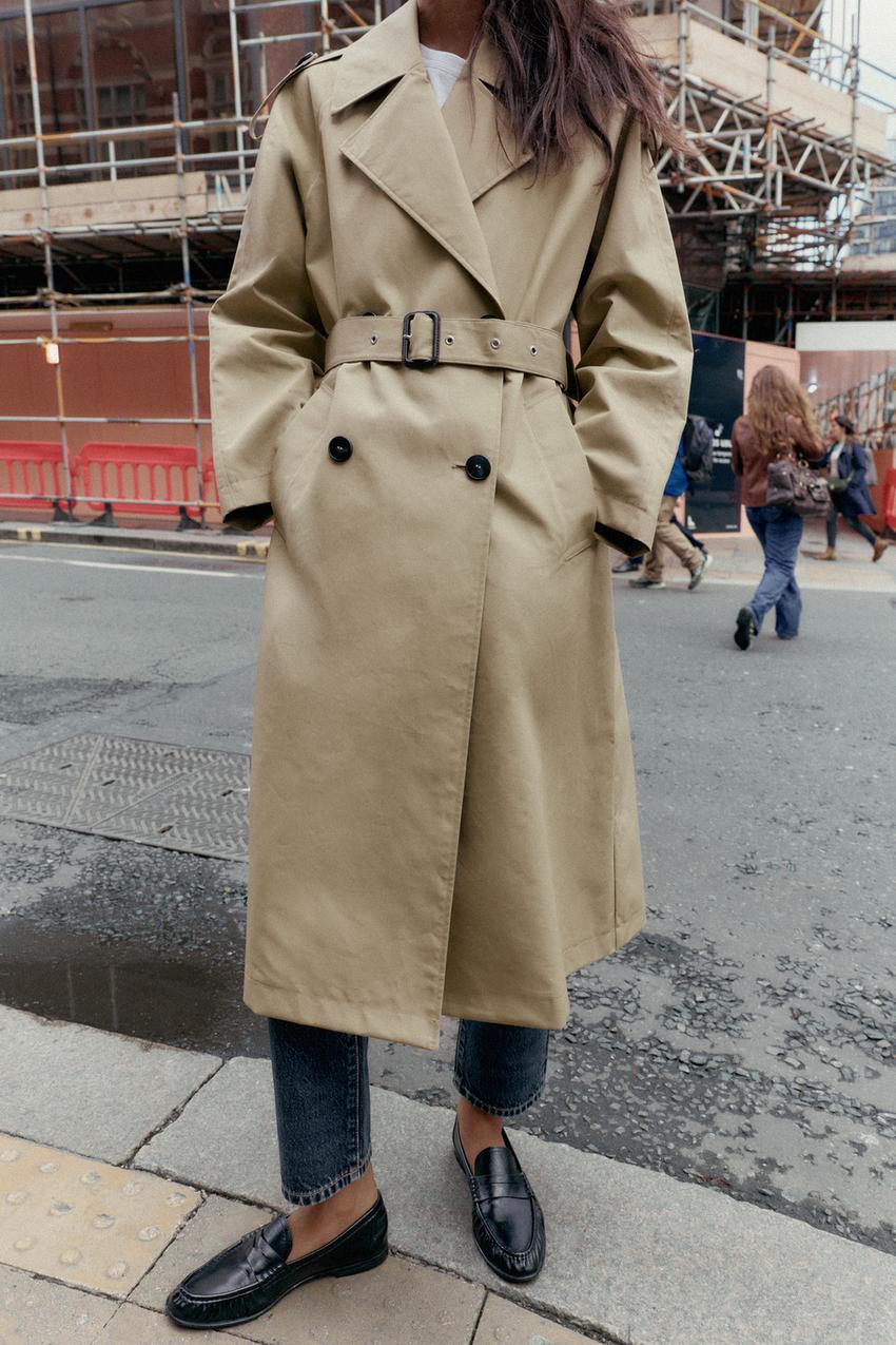 BELTED TOPCOAT