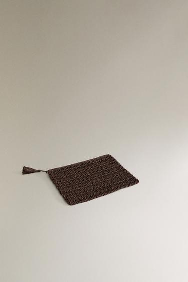 PAPER WASH BAG - Brown by Zara - Image 3