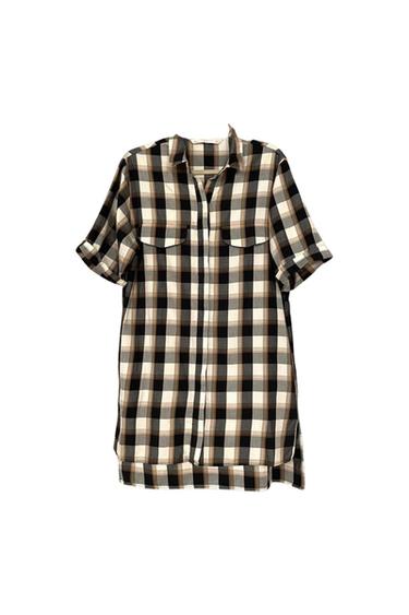 PLAID DRESS