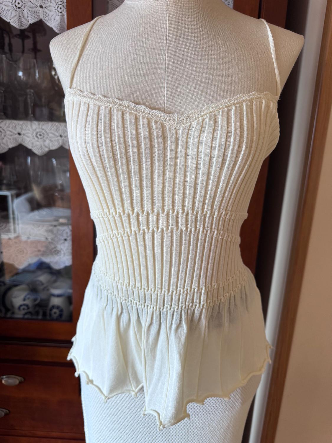 RIBBED KNIT TOP - Image 2