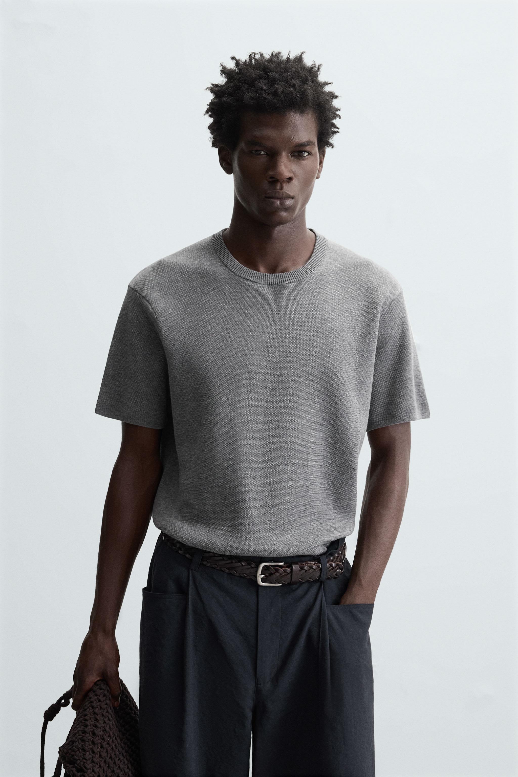 グレーTシャツ – メンズ | 最新コレクション | ZARA 日本