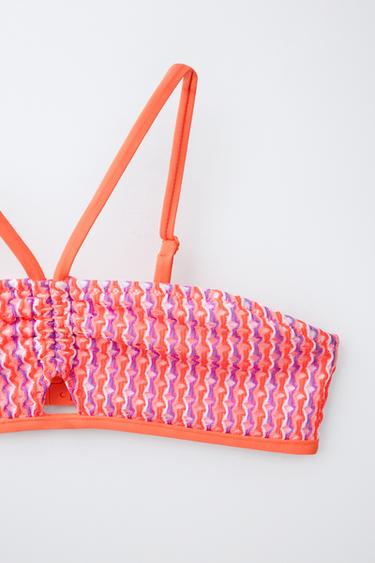 6-14 ANS/ BIKINI TEXTURÉ - Rose fluo de Zara - Image 2