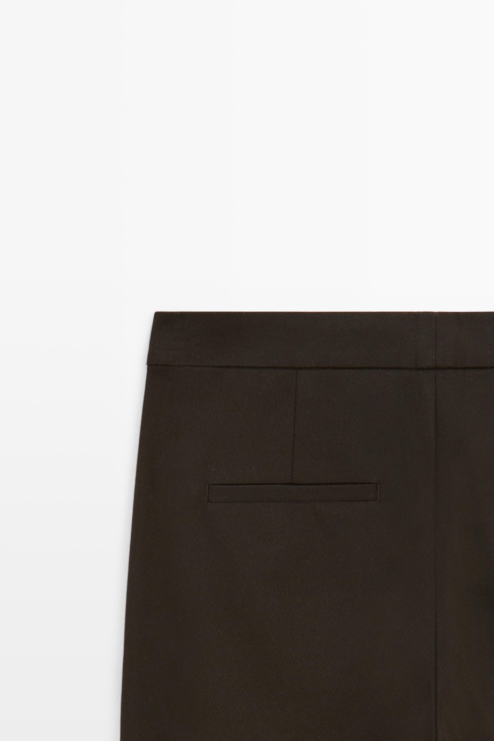 Stretch kick flare pants