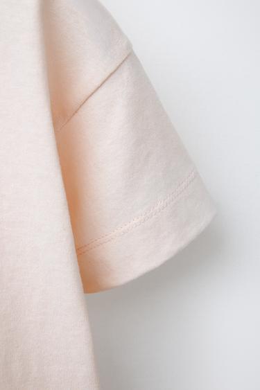 SLOGAN T-SHIRT - White / Pink by Zara - Image 3