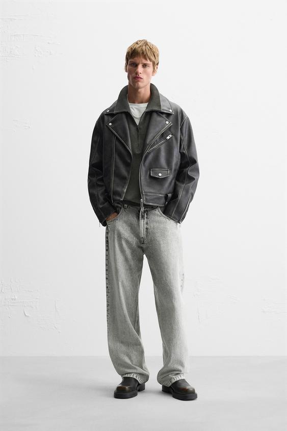 週末限定SALE!ZARA レザージャケット LGB,KMRii,CATORCE 弱々しかっ
