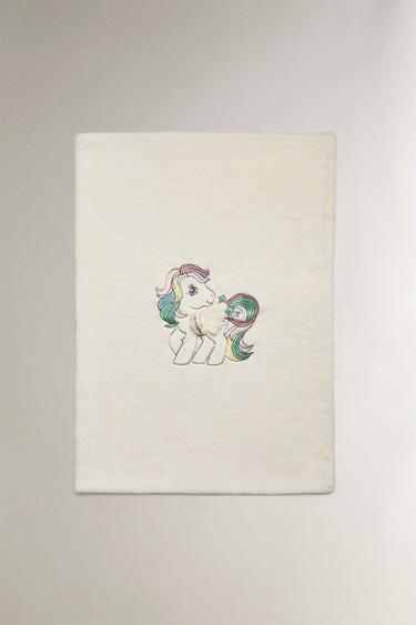 Zara ©2026 HASBRO. MY LITTLE PONY FLEECE BABY BLANKET - 裸色 - 圖片 0
