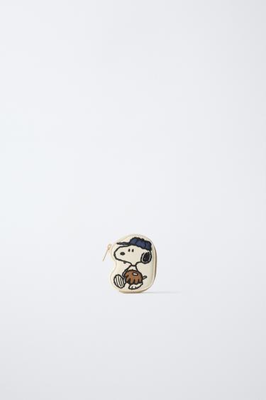 Zara 花生漫畫™ 史努比零錢包 - 白色 - 圖片 0