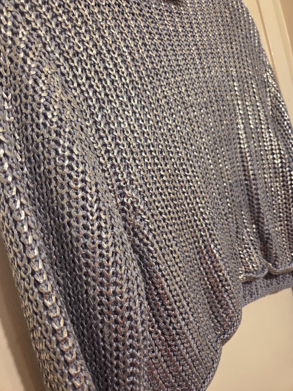 METALLIC THREAD KINIT SWEATER - Image 3