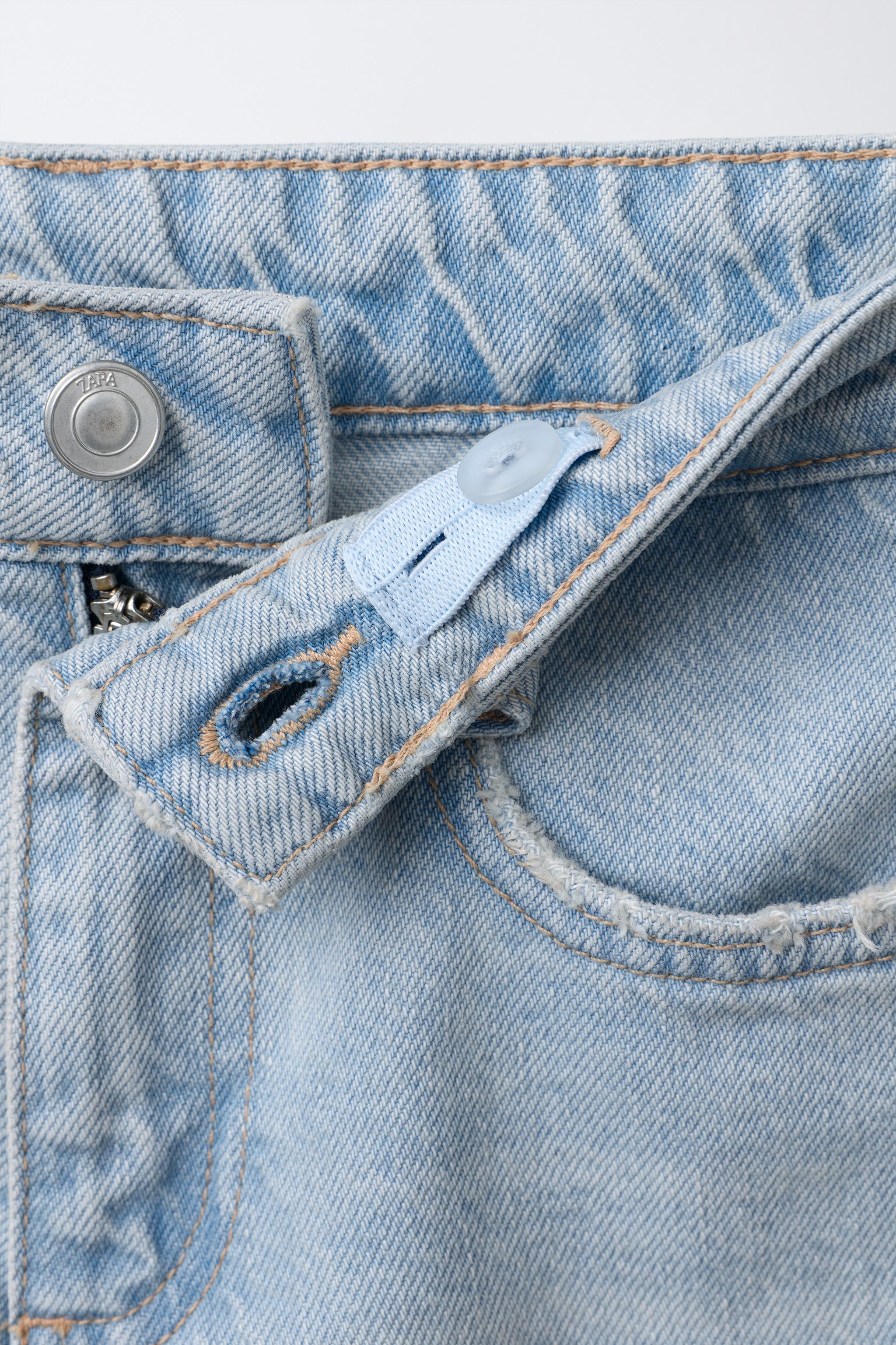 ワイドレッグデニムパンツ - ライトブルー | ZARA Japan / 日本