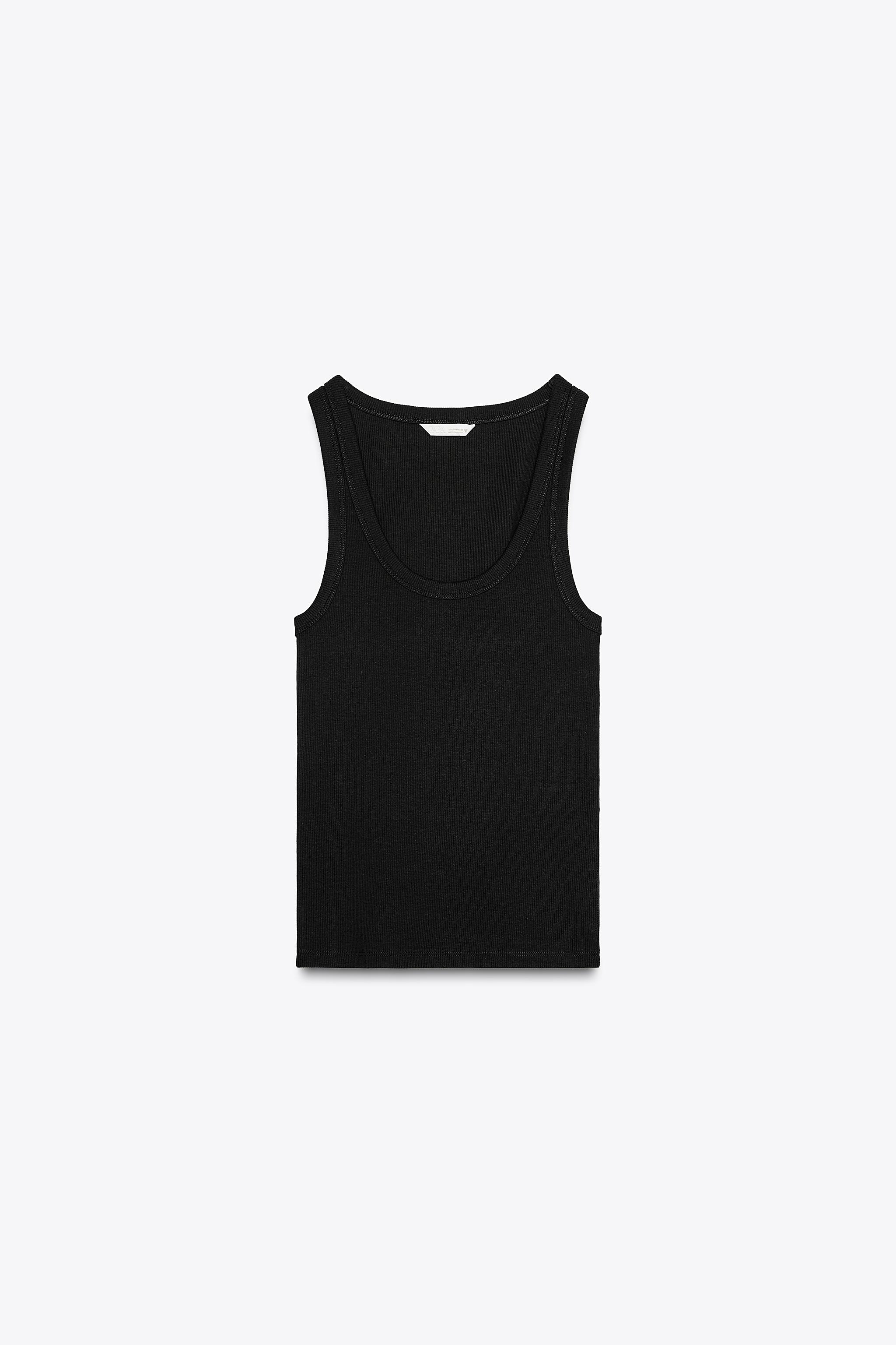 STRAPPY RIB TOP
