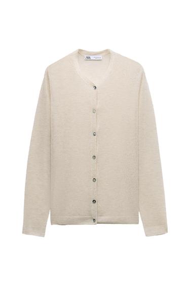 EXTRA-FINE KNIT CARDIGAN