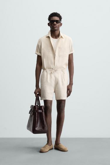 CAMISA FLUÍDA RELAXED FIT - Cru da Zara - Imagem 0